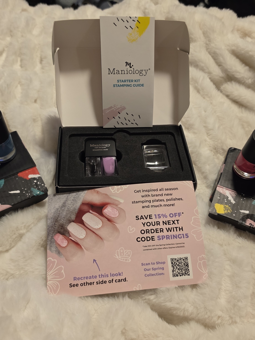 Maniology Starter Kit Nail Stamping Set